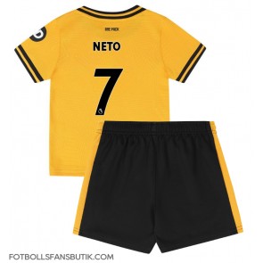 Wolves Pedro Neto #7 Replika Hemmatröja Barn 2024-25 Kortärmad (+ Korta byxor)